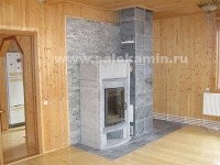 Облицовка камина WS5 фото в интерьере 1